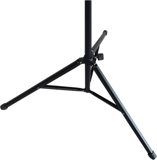 Audio Master MS1 Music Stand Height 46-130cm Black with Carrying Bag