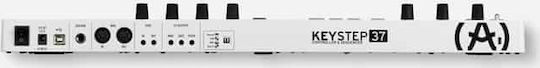Arturia Midi Keyboard Keystep 37 with 37 Keyboard White