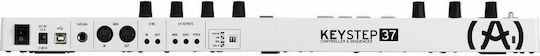 Arturia Midi Keyboard Keystep 37 with 37 Keyboard White