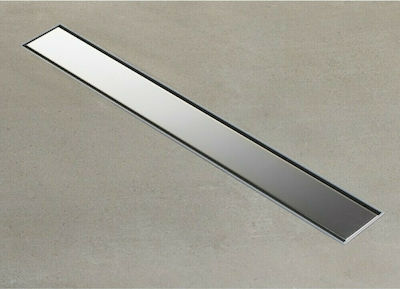 Tema Dolu 93776 Stainless Steel Channel Floor with Size 60x11.5cm Silver 93776