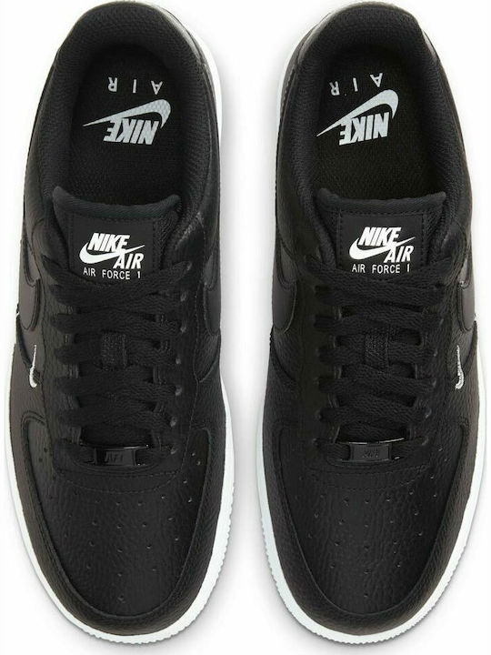 Air Force 1 '07 Sneakers Black / White / Metallic Silver