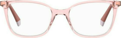 Polaroid Plastic Eyeglass Frame Pink PLD D423 35J