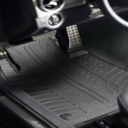 Gledring Set of Front and Rear Mats 4pcs for Mazda CX-7 2007 Black