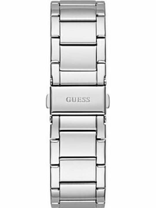 Guess Ceas Dama 38mm Cu Baterie Cu Brățară Argintie Din Oțel