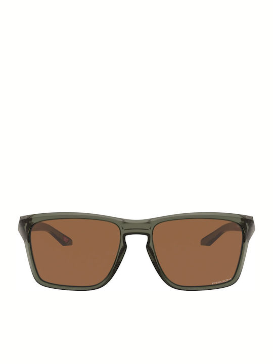 Oakley Sylas Γυαλιά Ηλίου Πράσινα με Κοκκάλινο Σκελετό