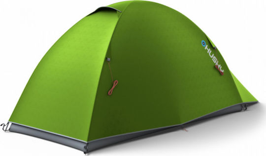 Husky Sawaj 2 Ultra Nylon Camping Tent Igloo Green 4 Seasons for 2 People Waterproof 3000mm 280x120x120cm