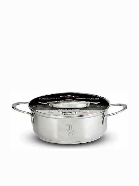 Berlinger Haus Silver Jewellery Collection Stainless Steel Casserole Pot 10lt / 32cm