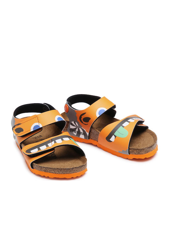 Birkenstock Παιδικά Πέδιλα Palu Ανατομικά Πορτοκαλί