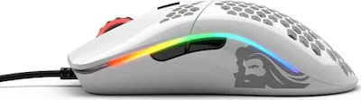 Glorious PC Gaming Race Model O Безжична RGB Гейминг Мишка 12000 DPI White Glossy