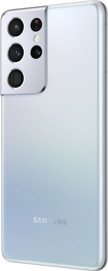 Samsung Galaxy S21 Ultra 5G Dual-SIM (12GB/128GB) Phantom Silber
