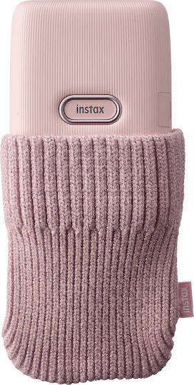Fujifilm Pouch Φωτογραφικής Μηχανής instax Mini Link Sock Ροζ