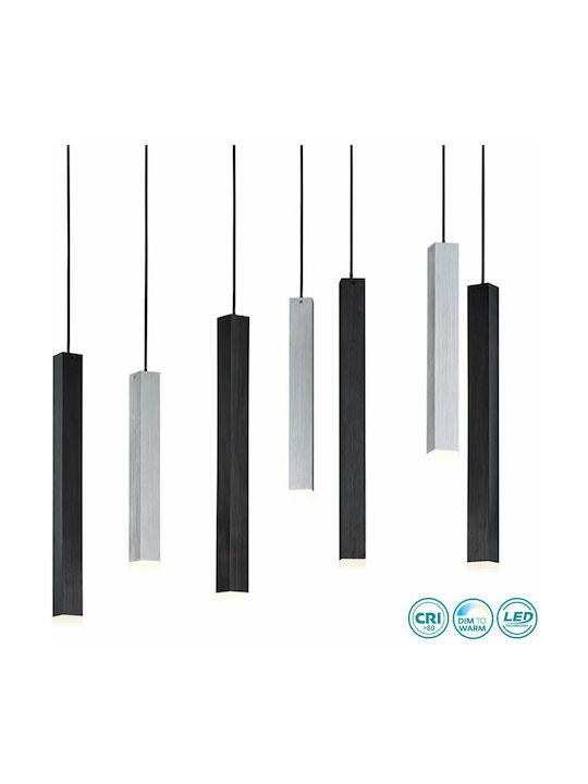 CInque Civeto Pendant Chandelier Black