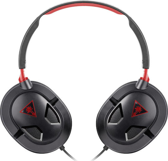 Turtle Beach Recon 50 Über Ohr Gaming-Headset mit Verbindung 3,5mm Black/Red