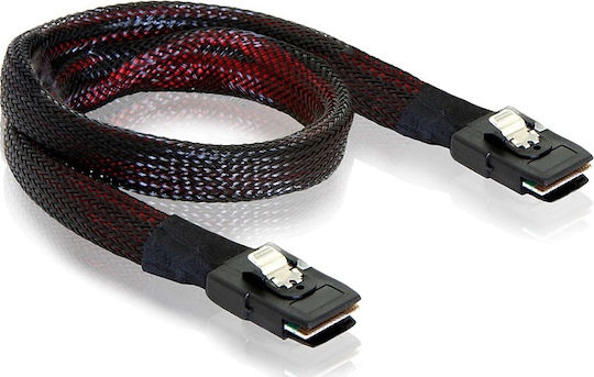 DeLock Mini SAS - Mini SAS Кабел 50см Многоцветен (83055)