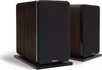 Elipson Prestige Facet 8B Paar Hi-Fi Lautsprecher Buch selbst 85W 2 Anzahl von Fahrern B23xT34.7xH36.1cm. Walnuss
