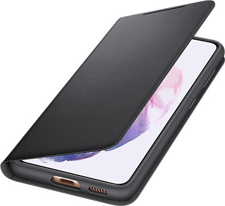 Samsung LED View Cover Buchen Sie Stoff Schwarz (Galaxy S21 5G)