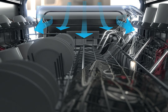 Whirlpool Вградена съдомиялна машина за 14 комплекта Ш59.8xВ82см.