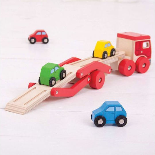 Big Jigs Vehicle Transport Vehicle made of Wood for 12++ Months