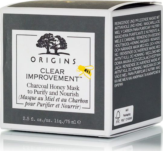 Origins Clear Improvement Face Black Cleansing Mask 75ml