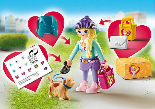 Playmobil Stadtleben Fashion Girl mit Hund für 5-12 Jahre