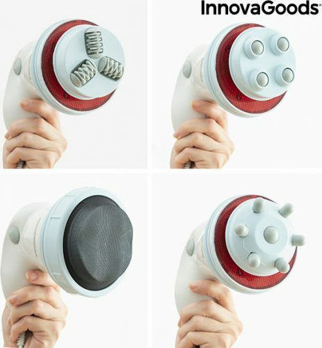 InnovaGoods Cellyred Massage Device for the Legs & the Body against Cellulite with Infrared Heat and Vibration Green