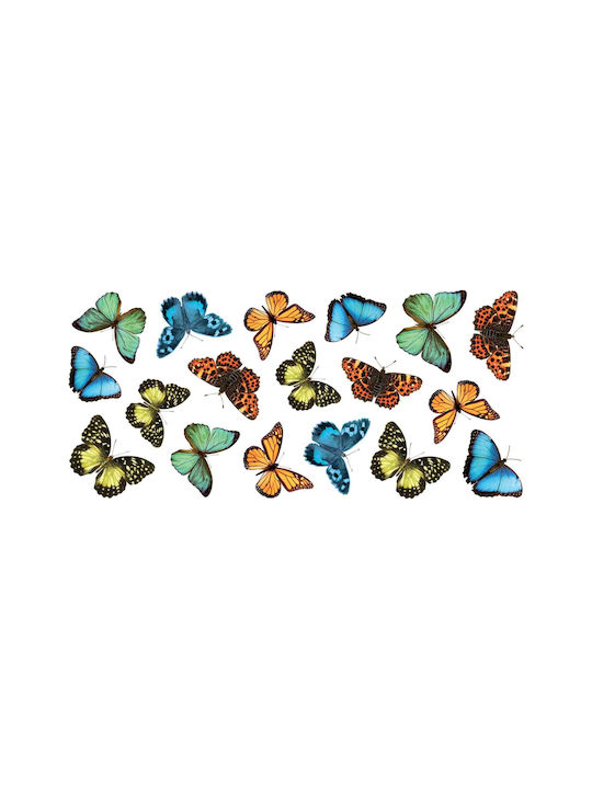Ango Детска стикерна за стена Стена Butterflies S Пъстър 36бр