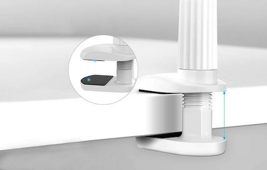 Ugreen Gooseneck LP113 Mobile Phone Stand with Extension Arm in White Colour