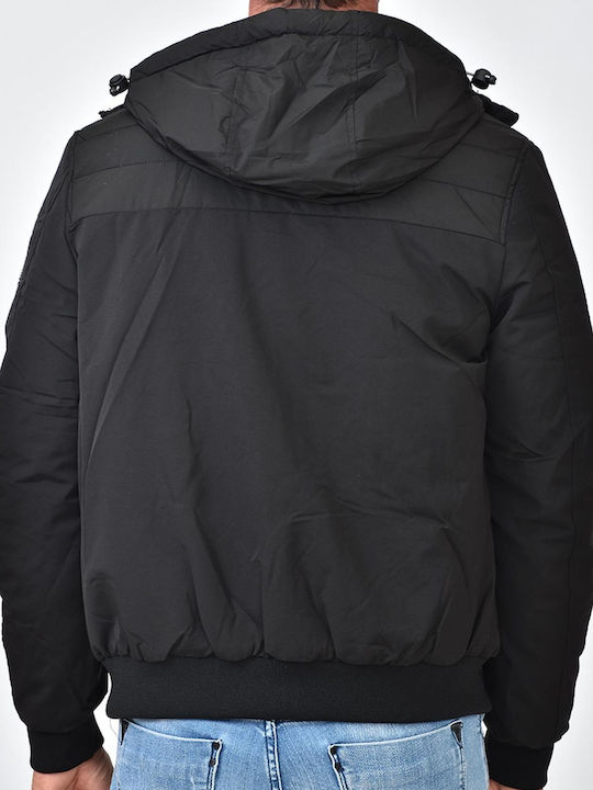 Ice Tech Men's Bomber Jacket Black