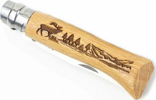 Opinel No.8 Taschenmesser Beige