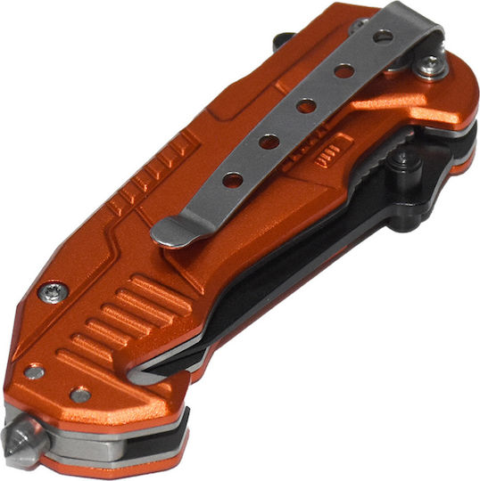 AlpinPro Alpin Tactical Series Briceag Supraviețuire Portocaliu
