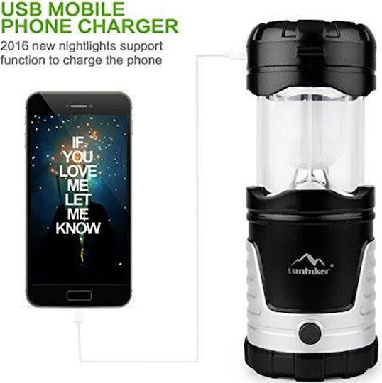Eleaf Led Solar Lantern for Camping 1W Black