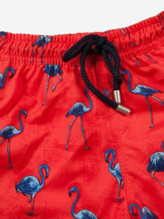 John Frank Summer Flamingo Παιδικό Μαγιό Βερμούδα / Σορτς Κόκκινο