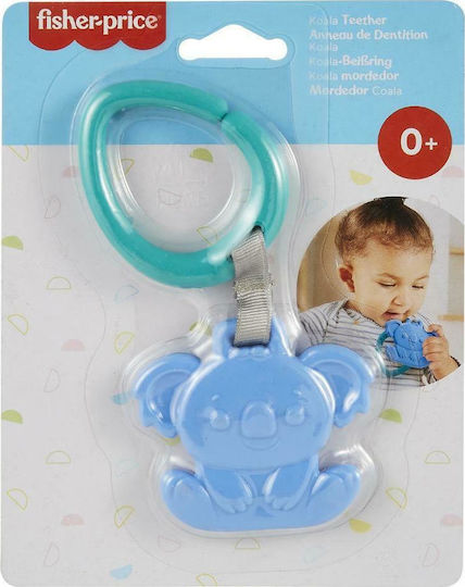 Fisher Price Koala Teething Rattle Teethers & Teething Relief Made of Plastic for 0 m+