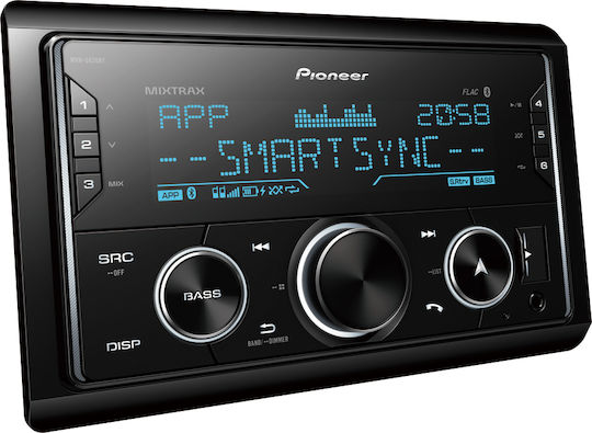 Pioneer Ηχοσύστημα Αυτοκινήτου 2DIN (Bluetooth/USB/AUX/WiFi/GPS/Apple-Carplay/Android-Auto)