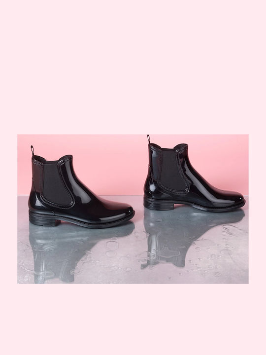 Taty - Memory Cushion Leather Women's Chelsea Boots Black