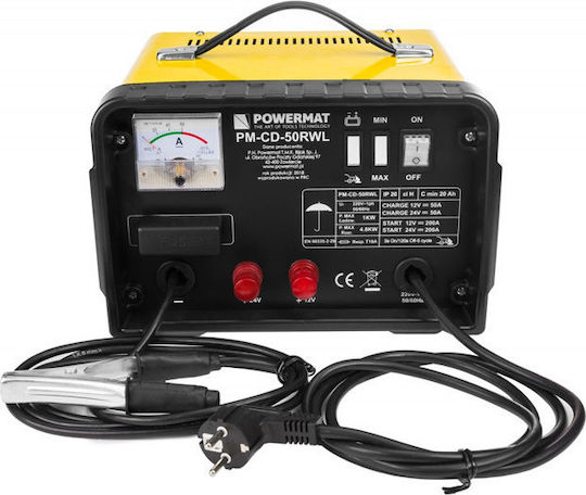 Powermat Tragbarer Batterie-Starter Auto & Lastkraftwagen 12/24V 12/24V