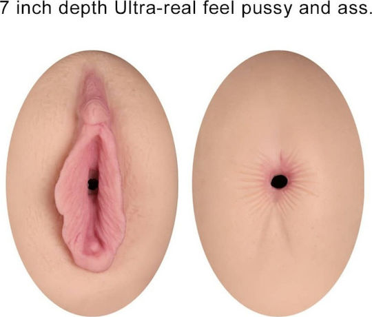 Lovetoy Păpușă De Dragoste Super Love Silicon Brunetă Fundul / Vagin LV153001