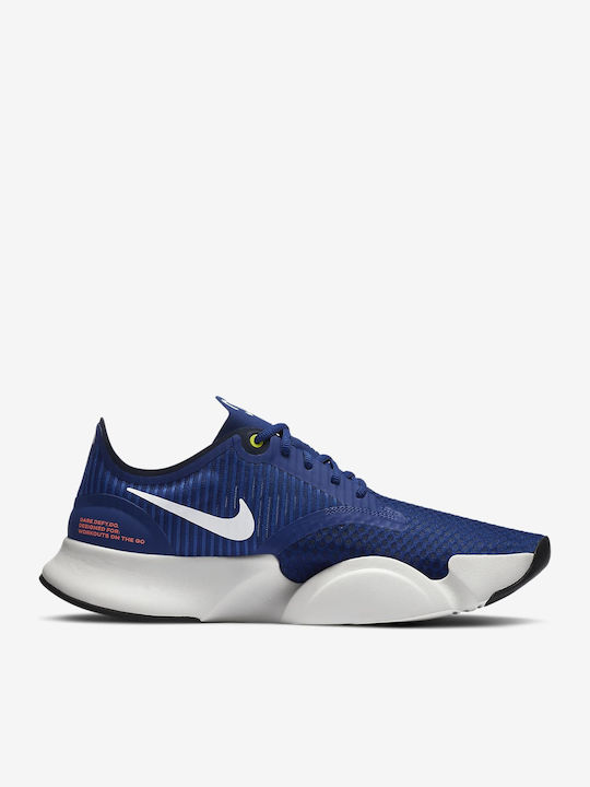 Nike SuperRep Go Ανδρικά Αθλητικά Παπούτσια για Προπόνηση & Γυμναστήριο Μπλε
