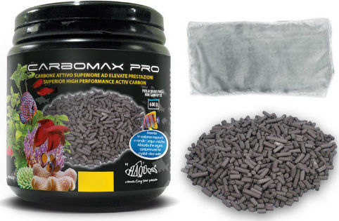Haquoss Carbomax Pro Βιολογικό Πορώδες Υλικό για Φιλτράρισμα Ενυδρείου με Ενεργό Άνθρακα Eνεργός Άνθρακας 900gr 1τμχ