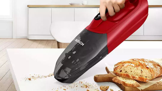 Bosch Wiederaufladbar 2-in-1 Staubsauger Stick & Handgerät 14.4V Rot BBHF214R