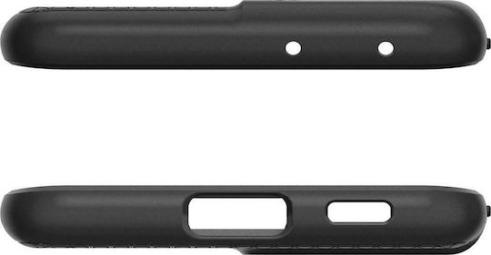 Spigen Liquid Air Back Cover Σιλικόνης Μαύρο (Galaxy S21 Ultra 5G)