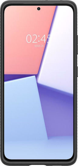 Spigen Liquid Air Back Cover Σιλικόνης Μαύρο (Galaxy S21 Ultra 5G)