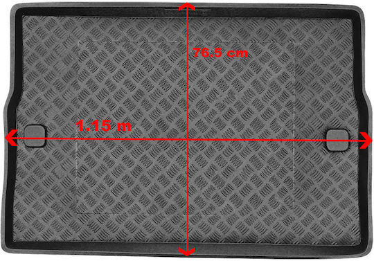 Rezaw Plast Trunk Mat Tray Type for Citroen Jumpy Black