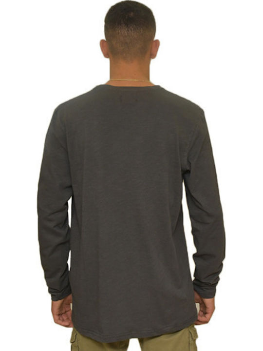 Paco & Co Herren Langarmshirt Anthracite