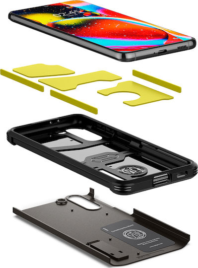 Spigen Tough Armor Back Cover Plastic 2mm Gri (Galaxy S21 5G)