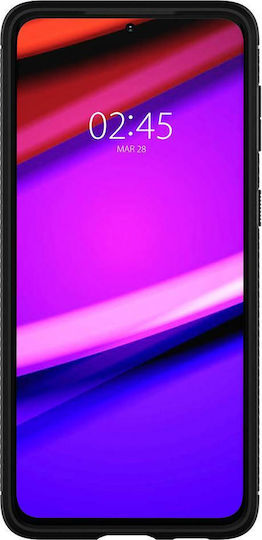 Spigen Rugged Armor Back Cover Σιλικόνης 2mm Μαύρο (Galaxy S21 5G)