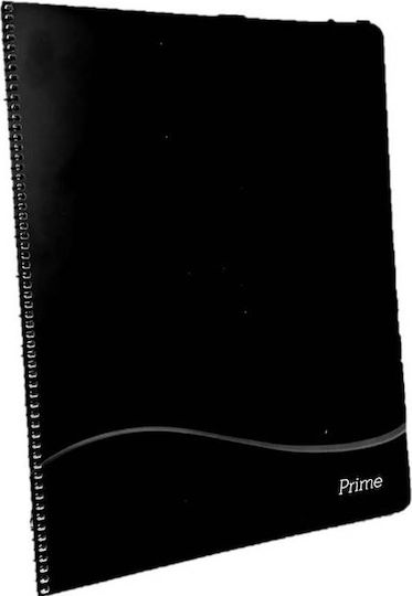 Pelikan Σπιράλ Τετράδιο Ριγέ Β5 4 Θεμάτων Prime (Διάφορα Χρώματα)