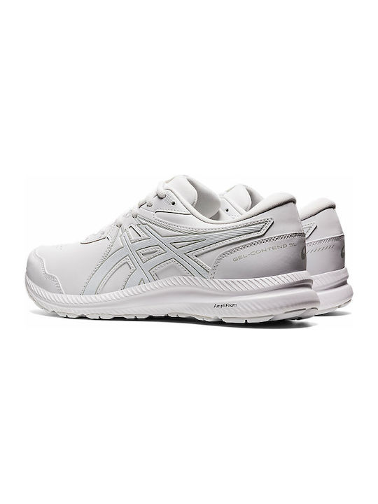 Gel-Contend SL Ανδρικά Αθλητικά Παπούτσια Running Λευκά