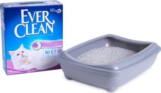 Ever Clean Пясък за котки Бентонит с аромат на лавандула 6лт