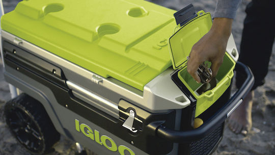 Igloo Trailmate 70 Portable Fridge 66L Yellow